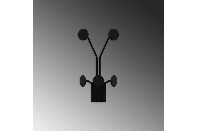 Metallinen Seinäkoukku Kirahvi Musta - Musta - Säilytys - Vaatesäilytys - Vaatenaulakko