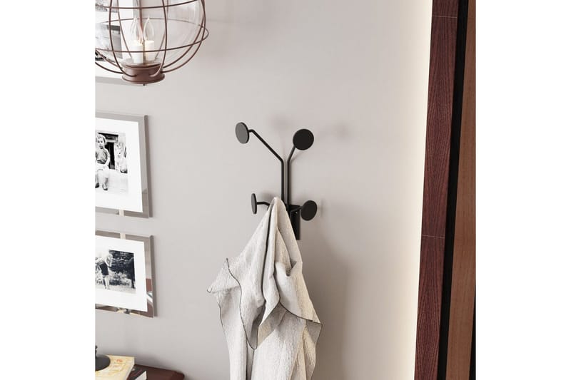 Metallinen Seinäkoukku Kirahvi Musta - Musta - Säilytys - Vaatesäilytys - Vaatenaulakko