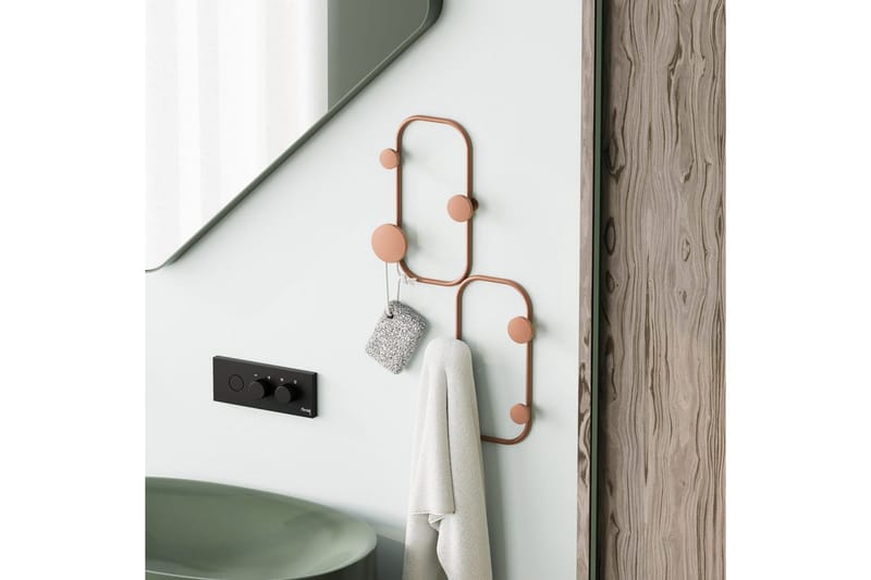 Metallinen Seinäkoukku Leppäkerttu Kupari - Kupari - Säilytys - Vaatesäilytys - Vaatenaulakko