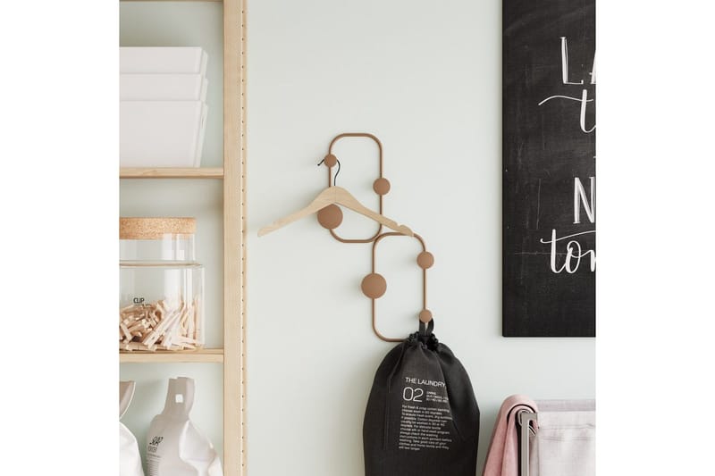 Metallinen Seinäkoukku Leppäkerttu Kupari - Kupari - Säilytys - Vaatesäilytys - Vaatenaulakko
