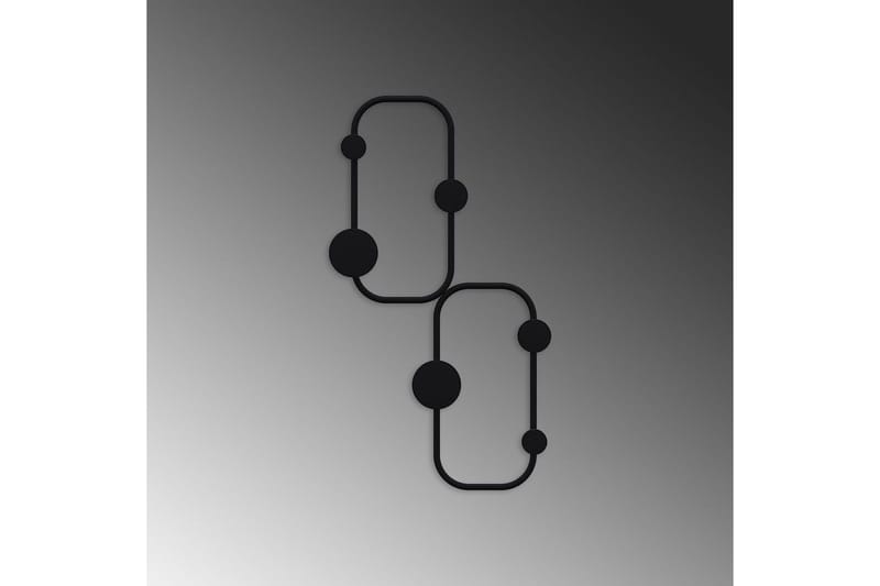 Metallinen Seinäkoukku Leppäkerttu Musta - Musta - Säilytys - Vaatesäilytys - Vaatenaulakko