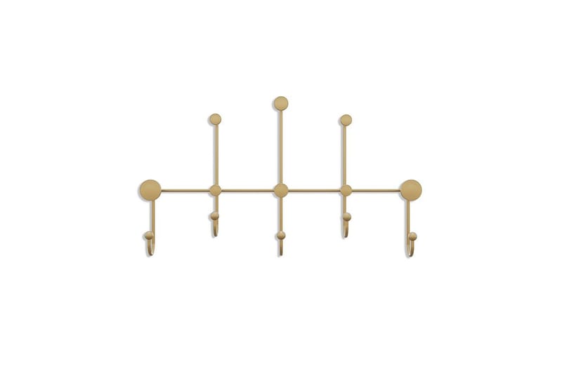 Metallinen Seinäkoukku Ranjita Kulta - Kulta - Säilytys - Vaatesäilytys - Vaatenaulakko
