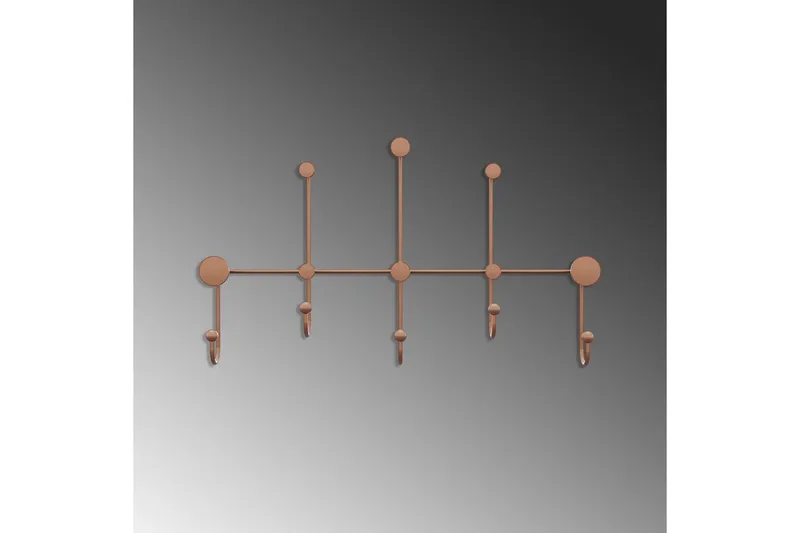 Metallinen Seinäkoukku Ranjita Kupari - Kupari - Säilytys - Vaatesäilytys - Vaatenaulakko