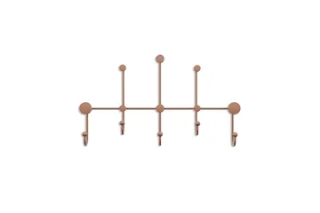 Metallinen Seinäkoukku Ranjita Kupari