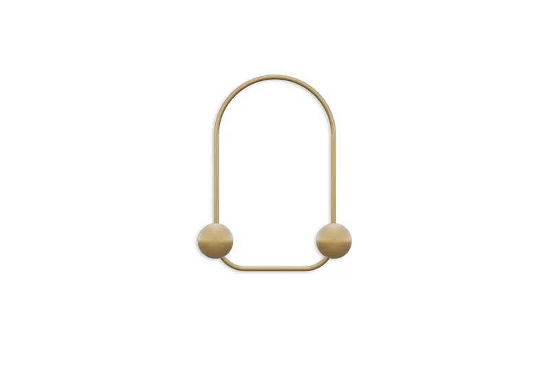 Metallinen Seinäkoukku Sammakko Kulta - Kulta - Säilytys - Vaatesäilytys - Vaatenaulakko