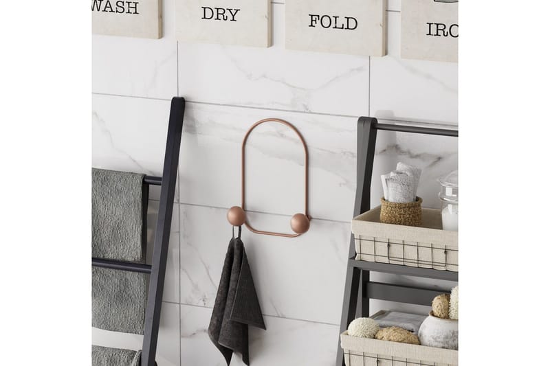 Metallinen Seinäkoukku Sammakko Kupari - Kupari - Säilytys - Vaatesäilytys - Vaatenaulakko