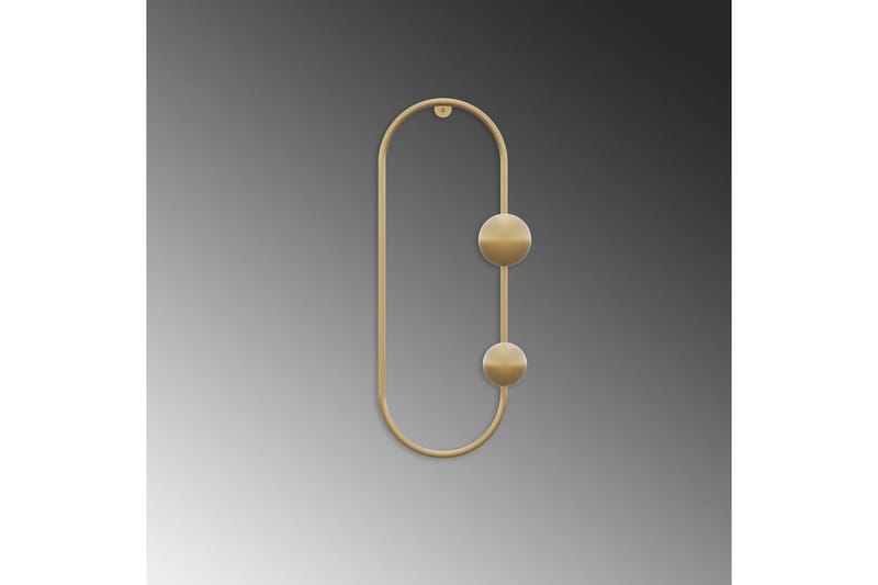 Metallinen Seinäkoukku Sota Kulta - Kulta - Säilytys - Vaatesäilytys - Vaatenaulakko