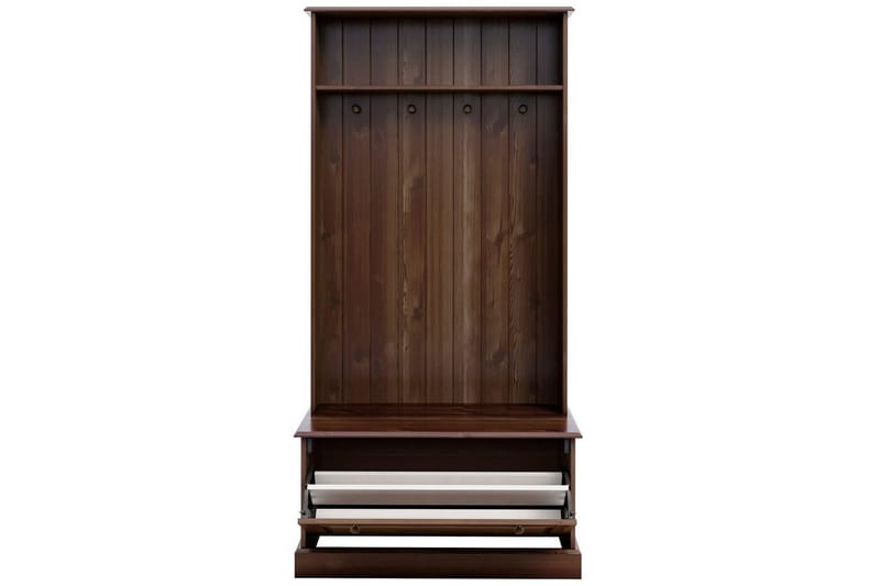 Mille Vaateripustin - Ruskea - Säilytys - Vaatesäilytys - Vaatenaulakko - Koukkunaulakot