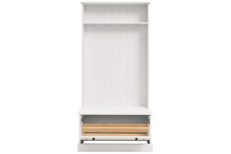 Mille Vaateripustin - Valkoinen - Säilytys - Vaatesäilytys - Vaatenaulakko - Koukkunaulakot