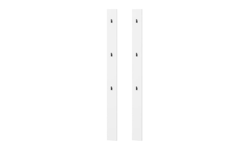 Naulakko Simply 13 cm - Valkoinen - Säilytys - Vaatesäilytys - Vaatenaulakko - Koukkunaulakot