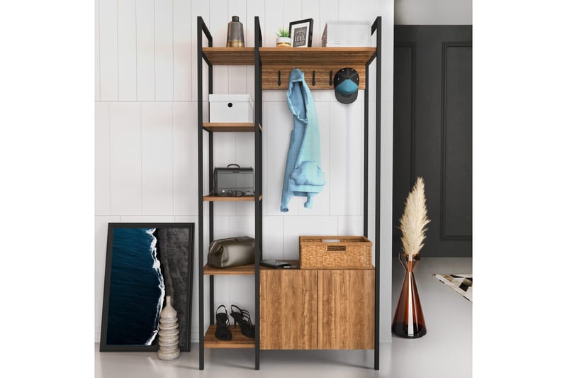 Naulakko Violaceae 90x175 cm, Ruskea