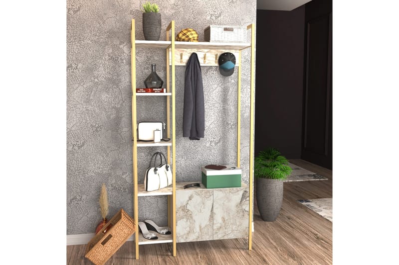 Naulakko Violaceae 90x175 cm, Valkoinen