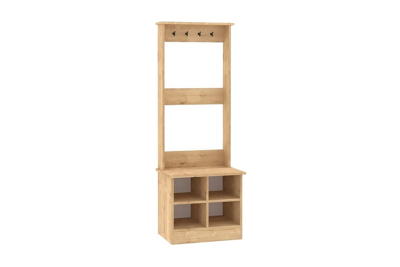 Naulakko Zakkum 64x175 cm - Sininen - Säilytys - Vaatesäilytys - Vaatenaulakko - Koukkunaulakot