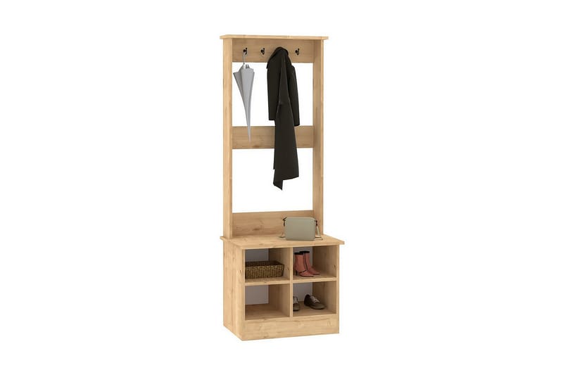 Naulakko Zakkum 64x175 cm - Sininen - Säilytys - Vaatesäilytys - Vaatenaulakko - Koukkunaulakot