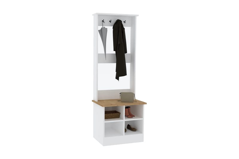 Naulakko Zakkum 64x175 cm - Sininen - Säilytys - Vaatesäilytys - Vaatenaulakko - Koukkunaulakot