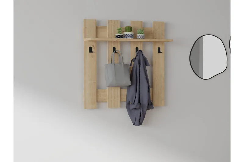 Naulakko Zakkum 70x70 cm - Sininen - Säilytys - Vaatesäilytys - Vaatenaulakko - Koukkunaulakot