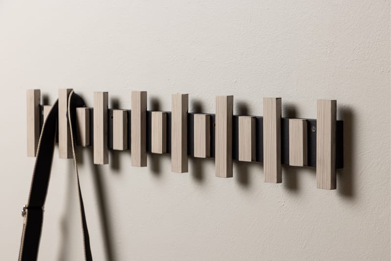 Nimes Vaatetanko - Valkoinen - Säilytys - Vaatesäilytys - Vaatenaulakko - Koukkunaulakot