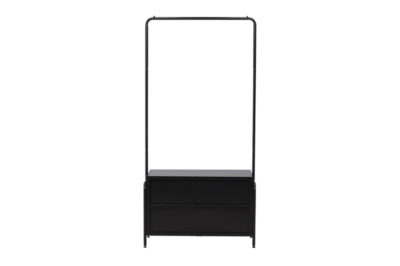 Quito Vaatetanko - Musta - Säilytys - Vaatesäilytys - Vaatenaulakko - Koukkunaulakot