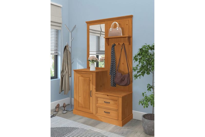 Selma Vaateripustin - Luonto - Säilytys - Vaatesäilytys - Vaatenaulakko - Koukkunaulakot