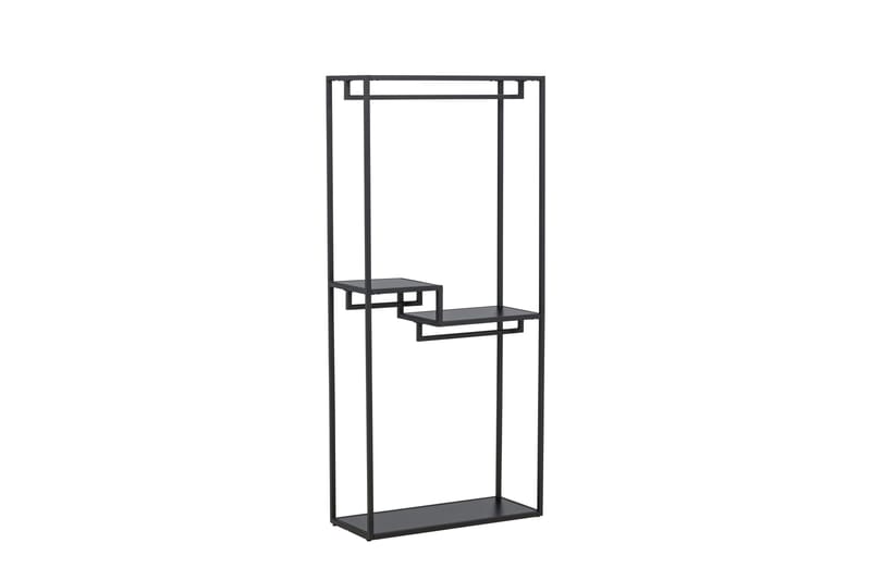 Staal Vaatetanko - Musta - Säilytys - Vaatesäilytys - Vaatenaulakko - Koukkunaulakot