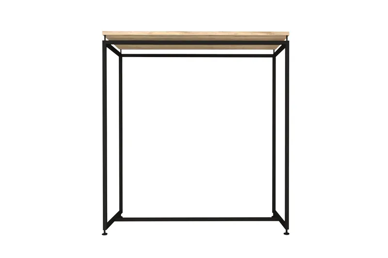 Vaatekaappi Zakkum 150x170 cm - Musta - Säilytys - Vaatesäilytys - Vaatenaulakko