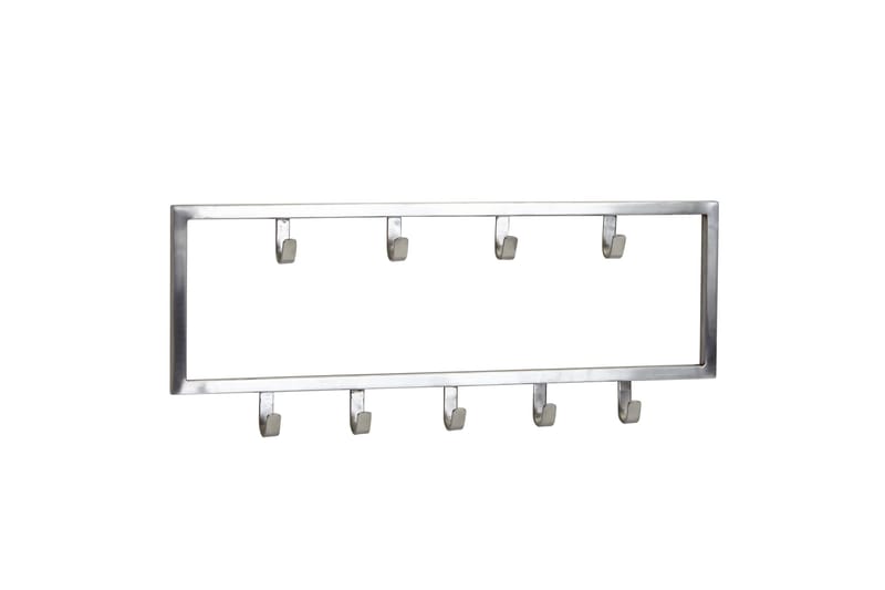 Vaatekoukku Mexus 50 cm, Hopea