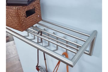 Vaatekoukku Mexus 75 cm - Hopea - Säilytys - Vaatesäilytys - Vaatenaulakko