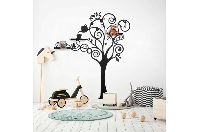 Vaatekoukku Tree - Musta - Säilytys - Vaatesäilytys - Vaatenaulakko