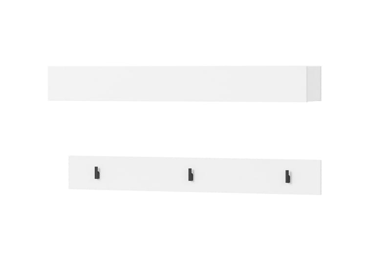 Vaateripustin Simply 92 cm, Valkoinen