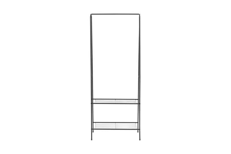 Vaateteline 59x35x150 cm musta - Musta - Säilytys - Vaatesäilytys - Vaatenaulakko
