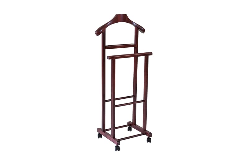 Vaateteline Jaq 48 cm - Mahonki - Säilytys - Vaatesäilytys - Vaatenaulakko