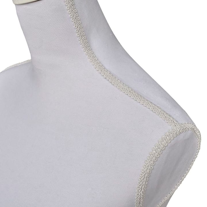 Mallinukke naisen torso valkoinen - Valkoinen - Vaateteline & pukuteline - Vaatenaulakko