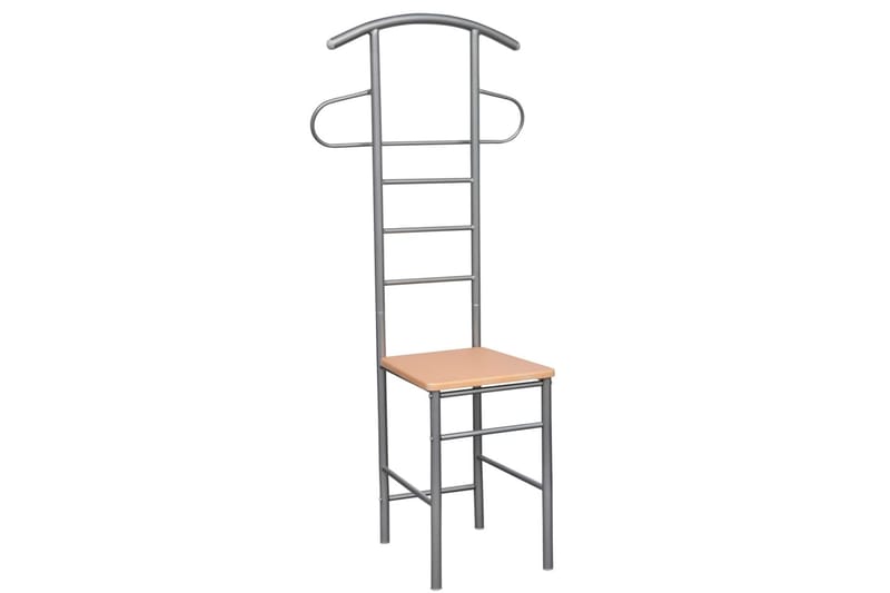 Vaatetelineet 2 kpl metalli - Beige - Säilytys - Vaatesäilytys - Vaatenaulakko - Vaateteline & pukuteline