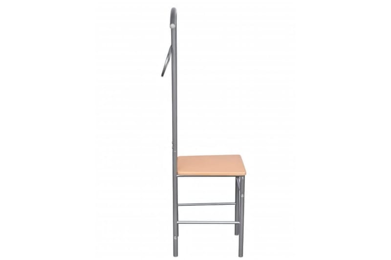 Vaatetelineet 2 kpl metalli - Beige - Säilytys - Vaatesäilytys - Vaatenaulakko - Vaateteline & pukuteline