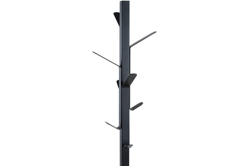 Vaateteline Vinson - Musta - Säilytys - Vaatesäilytys - Vaatenaulakko - Koukkunaulakot