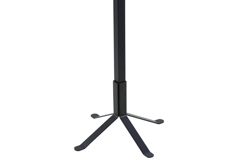 Vaateteline Vinson - Musta - Säilytys - Vaatesäilytys - Vaatenaulakko - Koukkunaulakot