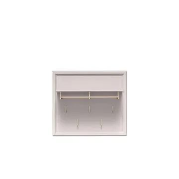 Zeylor-seinähylly 100 cm - beige - Säilytys - Vaatesäilytys - Vaatenaulakko