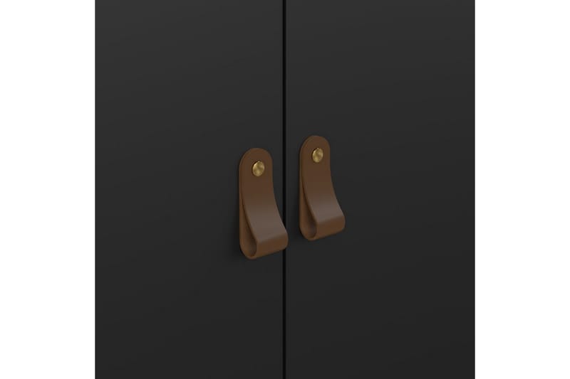 Vallvidera Vaatekaappi 102,3x199 cm - Musta - Säilytys - Vaatesäilytys - Vaatekaappi