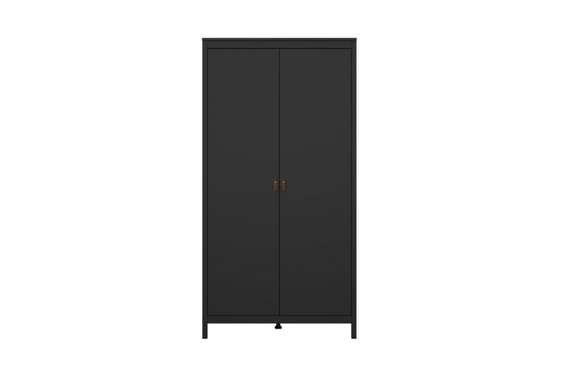 Vallvidera Vaatekaappi 102,3x199 cm - Musta - Säilytys - Vaatesäilytys - Vaatekaappi