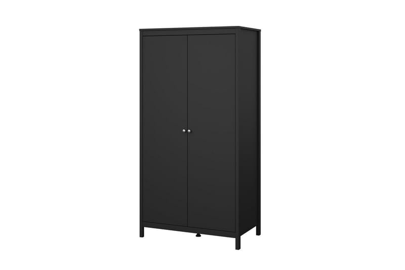 Vallvidera Vaatekaappi 102,3x199 cm - Musta - Säilytys - Vaatesäilytys - Vaatekaappi