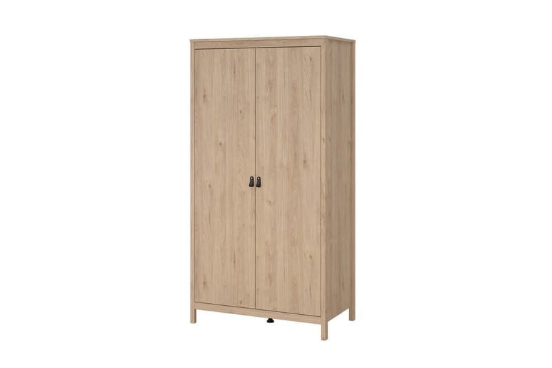 Vallvidera Vaatekaappi 102x199 cm - Vaaleanruskea - Säilytys - Vaatesäilytys - Vaatekaappi