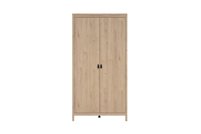 Vallvidera Vaatekaappi 102x199 cm - Vaaleanruskea - Säilytys - Vaatesäilytys - Vaatekaappi