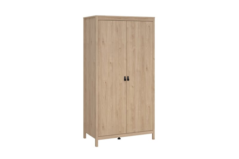 Vallvidera Vaatekaappi 102x199 cm - Vaaleanruskea - Säilytys - Vaatesäilytys - Vaatekaappi