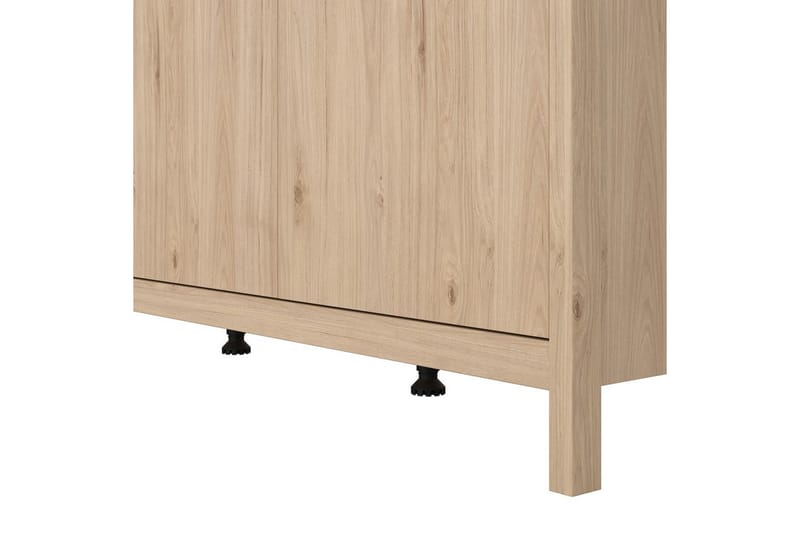 Vallvidera Vaatekaappi 150x199 cm - Luonnonväri - Säilytys - Vaatesäilytys - Vaatekaappi