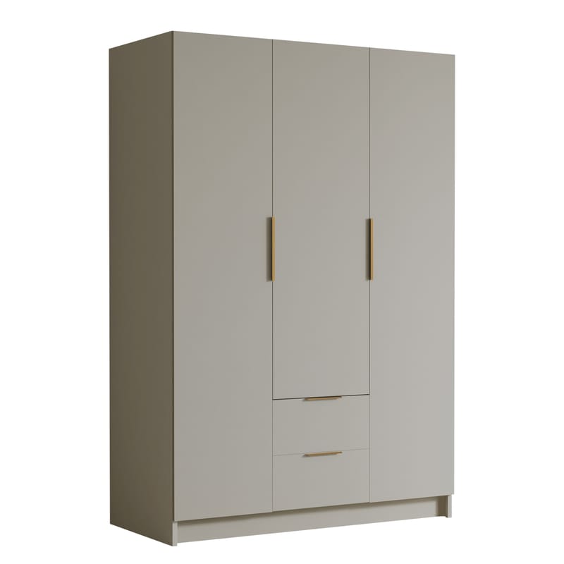 Varros Vaatekaappi 150x216 cm - Beige - Säilytys - Vaatesäilytys - Vaatekaappi