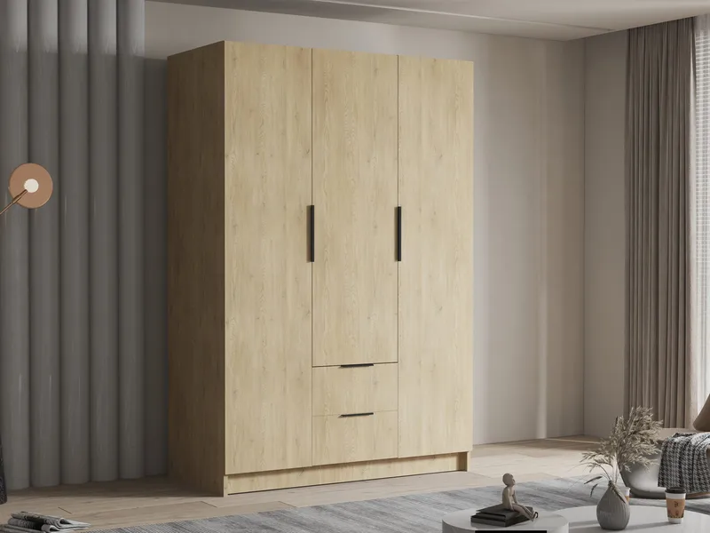 Varros Vaatekaappi 150x216 cm - Ruskea - Säilytys - Vaatesäilytys - Vaatekaappi