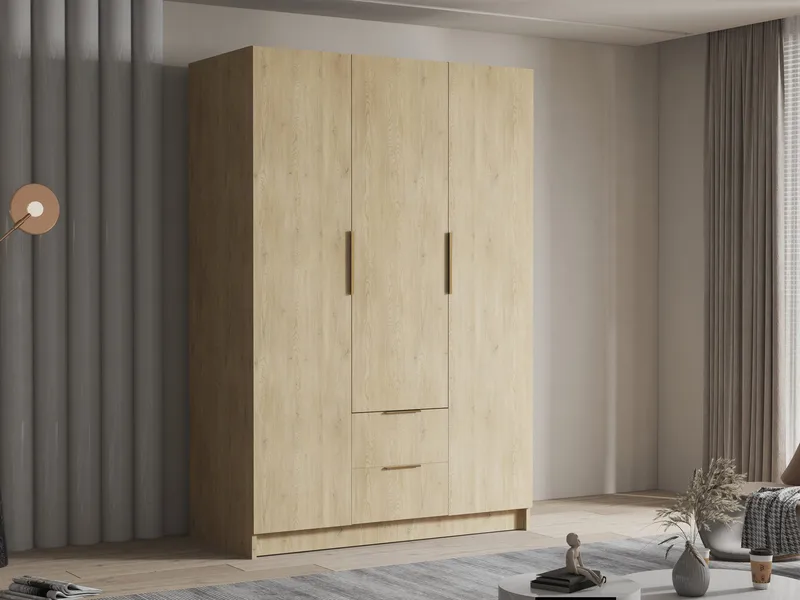 Varros Vaatekaappi 150x216 cm - Ruskea - Säilytys - Vaatesäilytys - Vaatekaappi