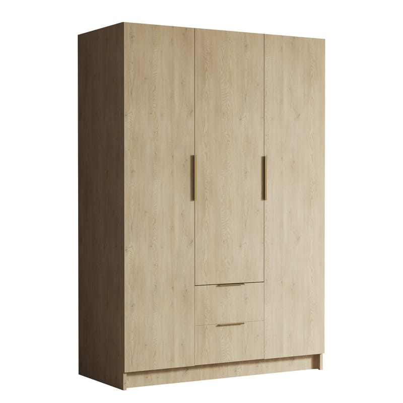 Varros Vaatekaappi 150x216 cm - Ruskea - Säilytys - Vaatesäilytys - Vaatekaappi