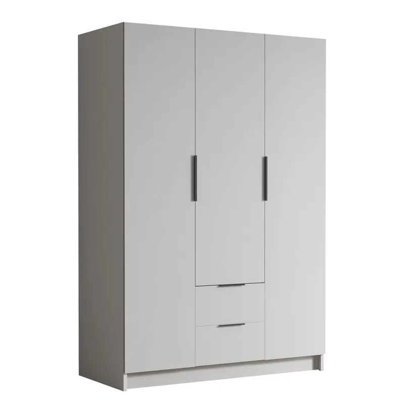 Varros Vaatekaappi 150x216 cm - Valkoinen - Säilytys - Vaatesäilytys - Vaatekaappi