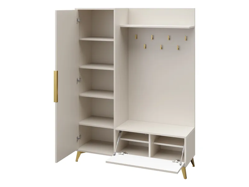 Vemdalen Eteiskalustesetti 180 cm - Säilytys - Vaatesäilytys - Vaatekaappi